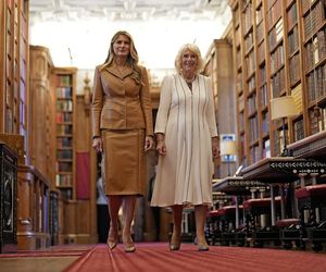 Pierwsza Dama USA w Windsorze spotkała się z królową Kamilą i księżną Kate