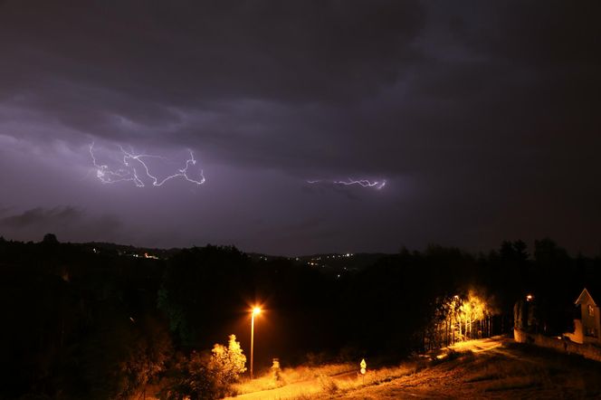 Gwałtowne burze i ulewne deszcze na Śląsku w czerwcu 2025 roku