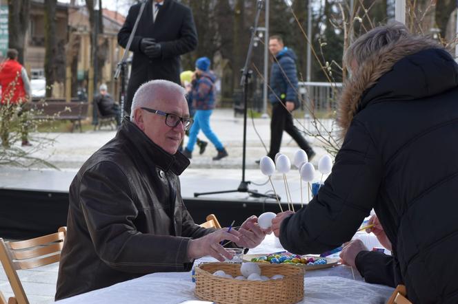 Jarmark Wielkanocny w Końskich. Były piękne palmy, malowanie pisanek i dużo atrakcji