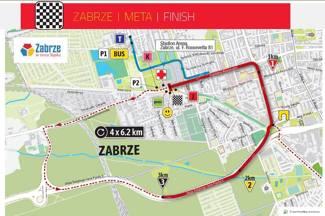Tour de Pologne 2019: Etap III MAPA
