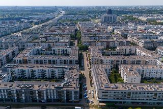 Miasteczko Wilanów w Warszawie. 