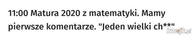 Memy matura 2020