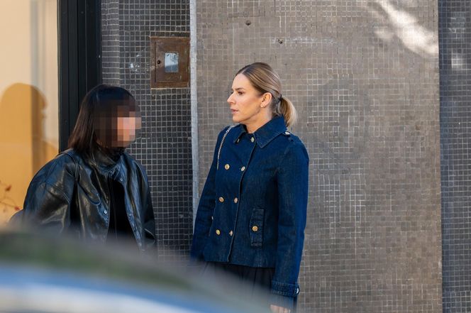 Pierwsza dama w eleganckim butiku