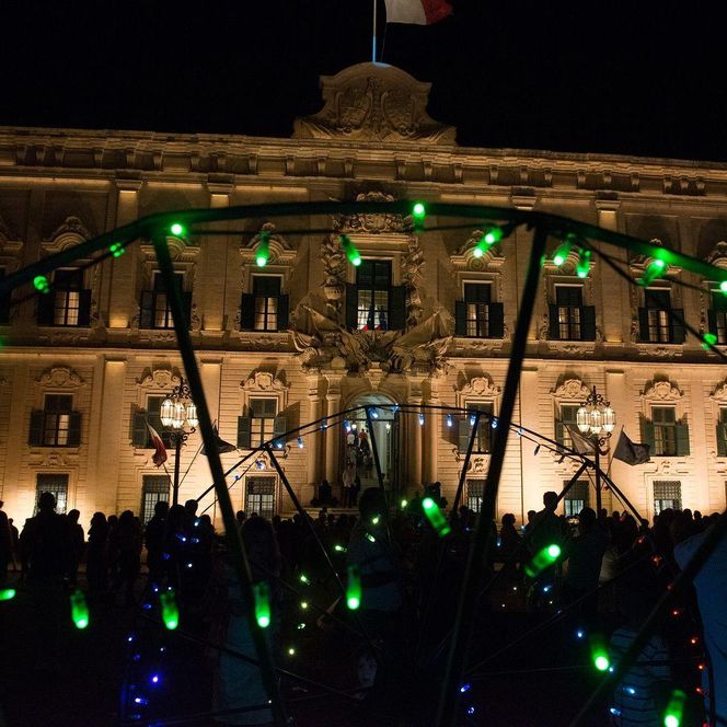 Malta - festiwal Notte Bianca.