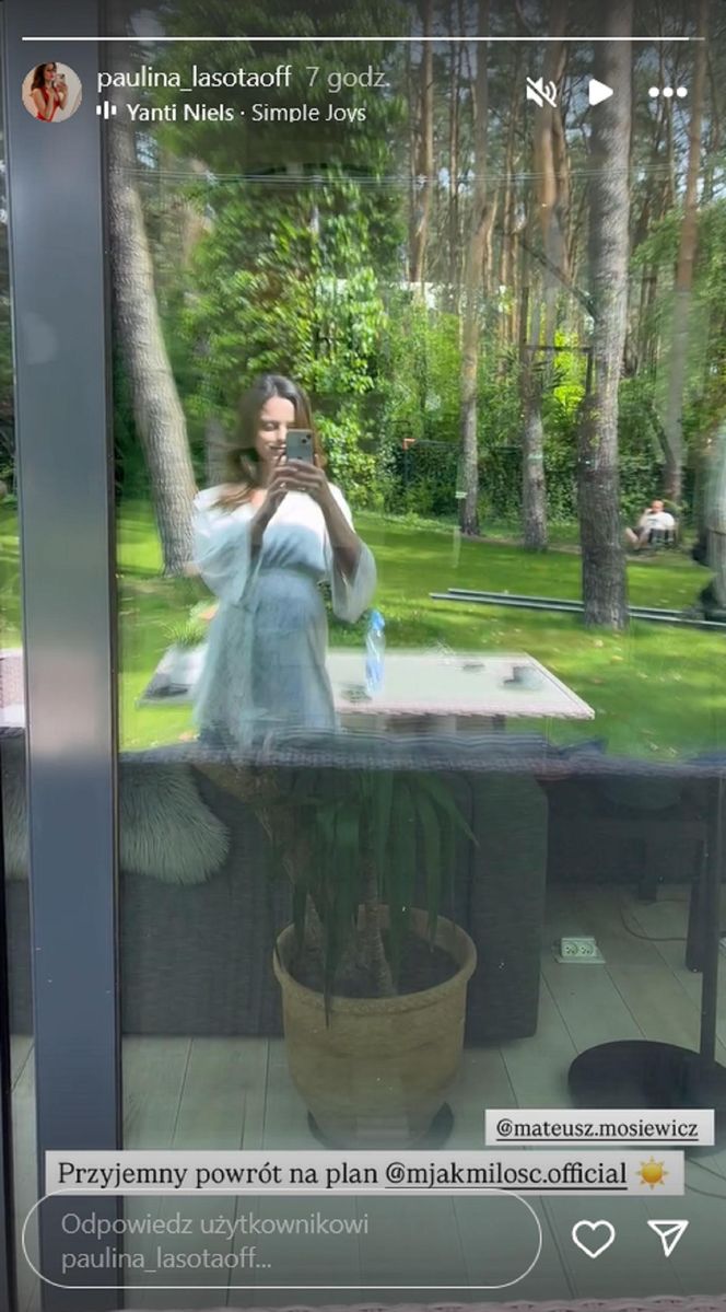 M jak miłość na planie. Kasia (Paulina Lasota)