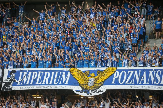 Tak bawili się kibice podczas meczu Lech Poznań - Lechia Gdańsk