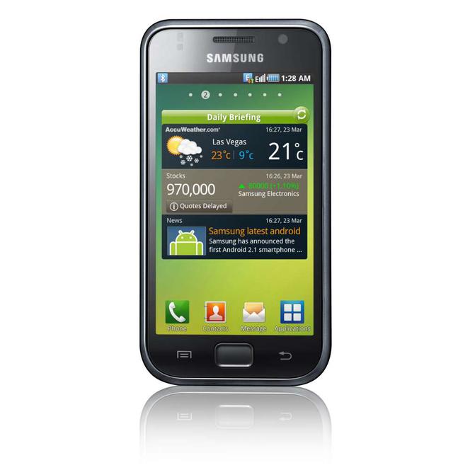 Samsung Galaxy S od przodu