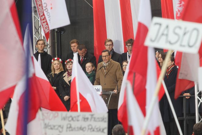 Manifestacja PiS w Warszawie (11.10.2025)