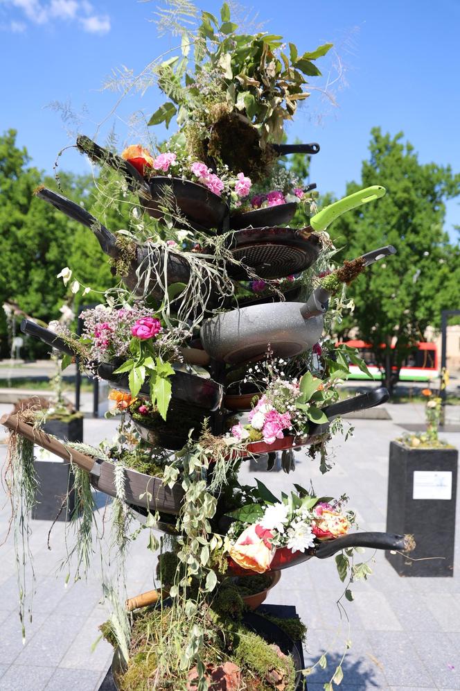 Weekend z florystyką w Lublinie. Zobacz imponujące roślinne instalacje w centrum miasta!