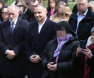 Andrzej Duda z ojcem przynieśli święconki