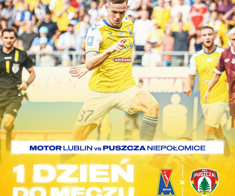 Motor Lublin zagra z Puszczą Niepołomice