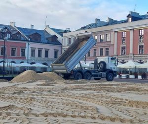 Budowa lodowiska w Zamościu