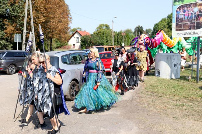 Parada smoków w Będzinie 