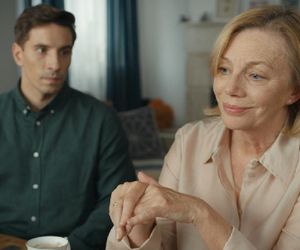 Barwy szczęścia, odcinek 3168. Tomasz (Jakub Sokołowski), Wanda (Maja Barełkowska)