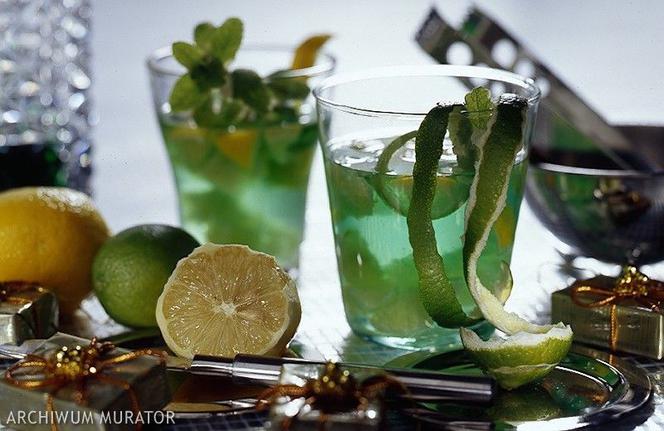 Drinki na sylwestra: wódka z pepermintem