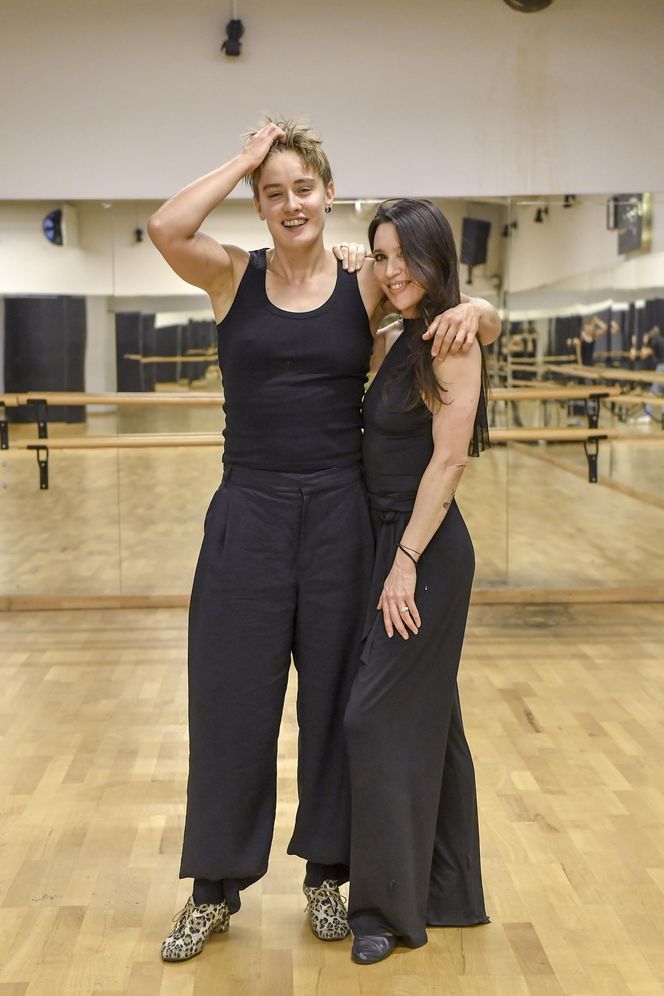 Trening do "Tańca z Gwiazdami" - Katarzyna Zillmann i Janja Lesar