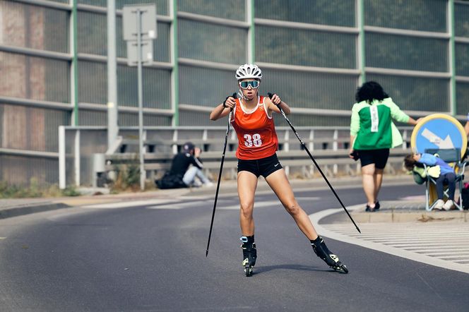 W pierwszym dniu zawodów o Puchar Polski w biegach na nartorolkach Marwe Cup zawodnicy wzięli udział w sprincie techniką dowolną
