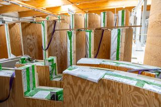 Polska stacja antarktyczna budowane jest w technologii prefabrykacji - w takiej samej można wybudować zwykły domrykatów drewnianych,