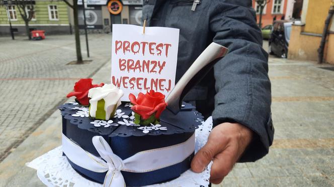 Protest branży weselnej 
