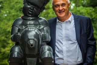 Faun wrócił do parku Skaryszewskiego