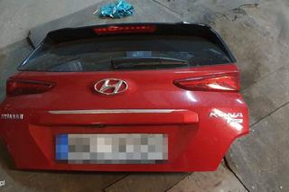 Skradziony SUV był już w częściach