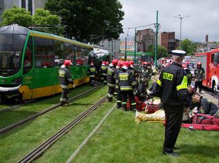 Poznań: Zderzenie dwóch tramwajów