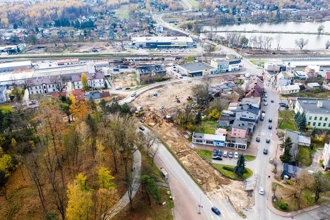 Budowa wiaduktu Starachowice Zachodnie - Listopad 2023