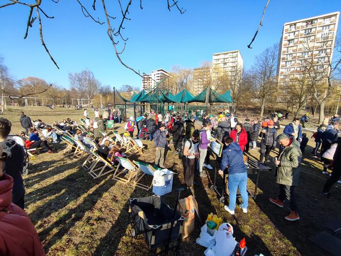 Marzannę zastąpili… Putinną. Pierwszy dzień wiosny w Kielcach