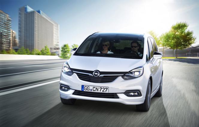 Nowy Opel Zafira - lifting rok modelowy 2017