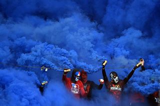 Ruch - Wisła: Wielkie racowisko kibiców