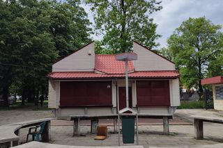 Os. Wandy, Nowa Huta, Kraków. Targowisko