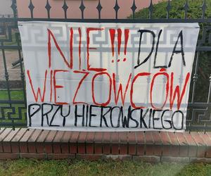 Protest mieszkańców Katowic przeciwko budowie wieżowca