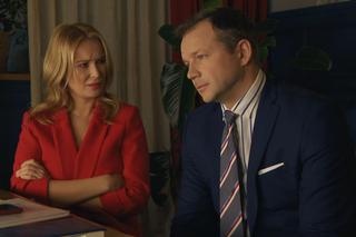 Barwy szczęścia odc. 2829. Bruno (Lesław Żurek). Karolina (Marta Dąbrowska)