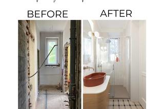 Mieszkanie w francuskiej kamienicy - zdjęcia przed i po