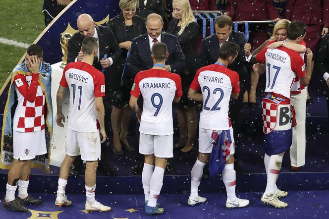 Piłkarz reprezentacji Chorwacji nie przyjął medalu! Uniósł sie honorem!