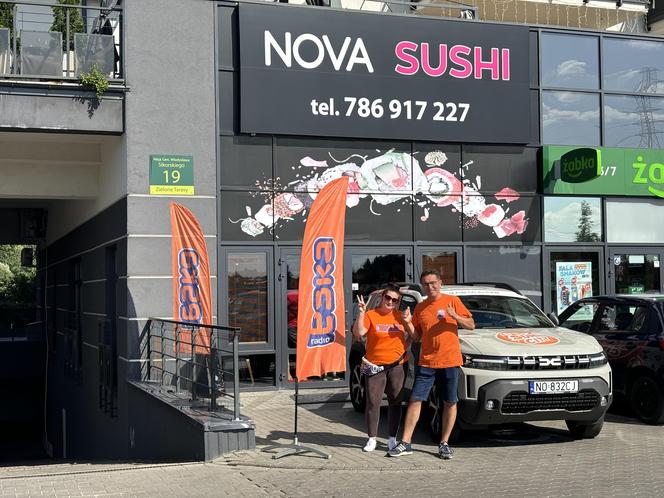 Eska Summer City Olsztyn! Przepyszna wizyta w Nova Sushi