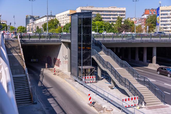 Przebudowa placu Na Rozdrożu w Warszawie