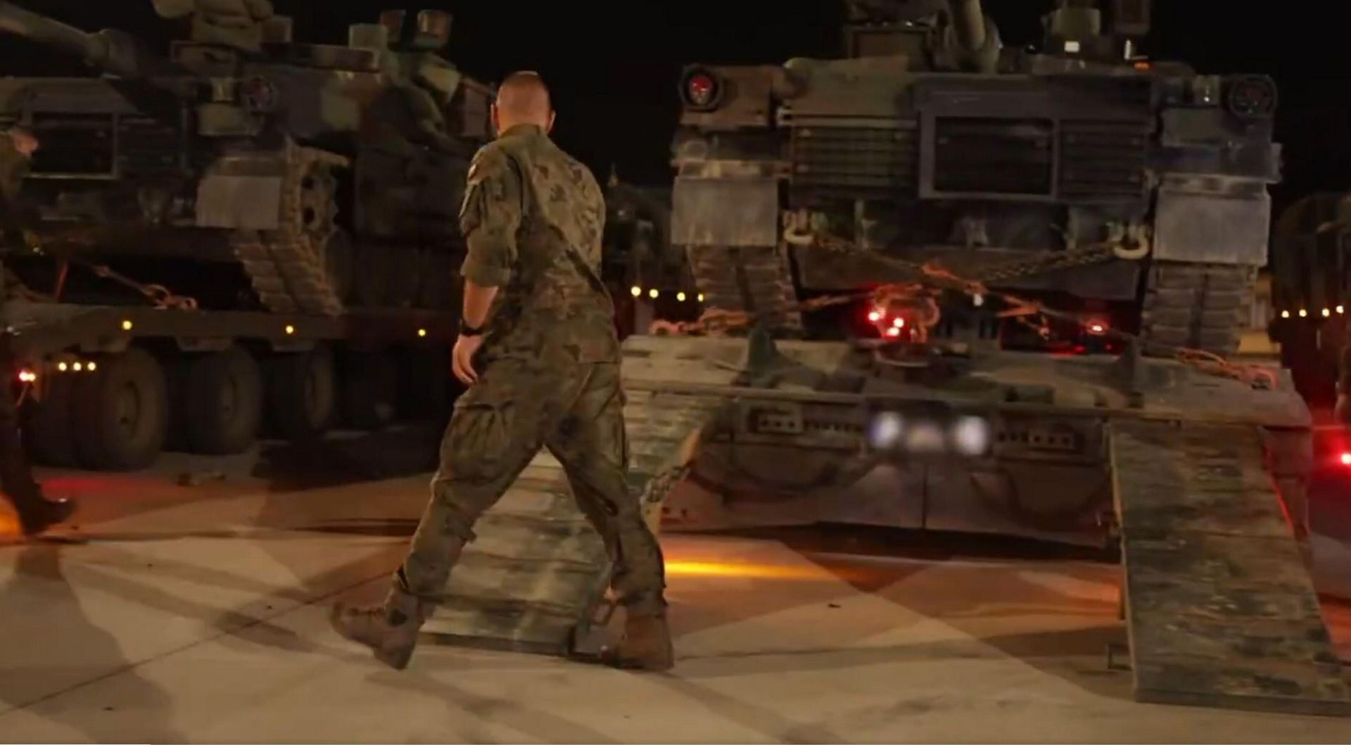 Czołgi Abrams M1A2 #SEPv3 w 1. Warszawskiej Brygadzie Pancernej