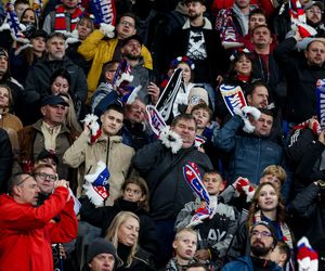 Kibice na meczu Górnik Zabrze - Legia Warszawa