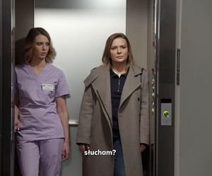 Pierwsza miłość odc. 4022. Marysia (Aneta Zając), Maja Łapacz (Julia Kamińska)