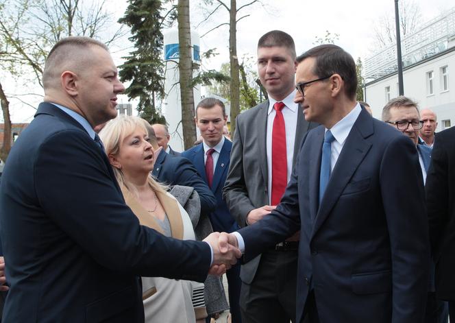 Premier Mateusz Morawiecki z wizytą na Mazowszu