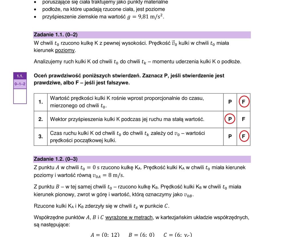Matura 2025 fizyka rozszerzona - odpowiedzi do wszystkich zadań z arkusza CKE 20.05.2025 - Formuła 2023	