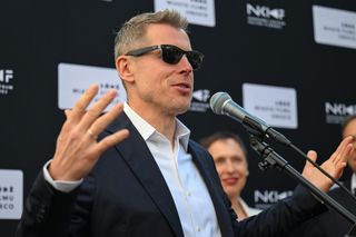 Piotr Marczewski w Łódzkiej Alei Gwiazd