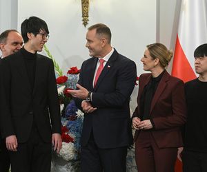 Pierwsza para RP spotkała się z finalistami konkursu chopinowskiego