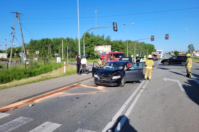 Wypadek na DK94 w Ładnej