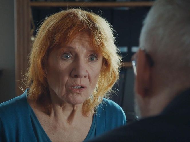 M jak miłość, odcinek 1868: Pani Ola (Ewa Kolasińska), Werner (Jacek Kopczyński)