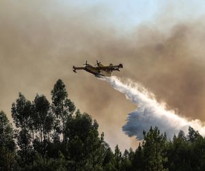 Groza w Portugalii! Tornado ognia i trąba z pyłów