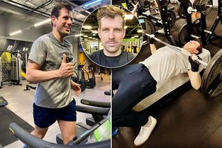 Taki jest Tobiasz Bocheński, lubi wyciskać siódme poty na siłowni 