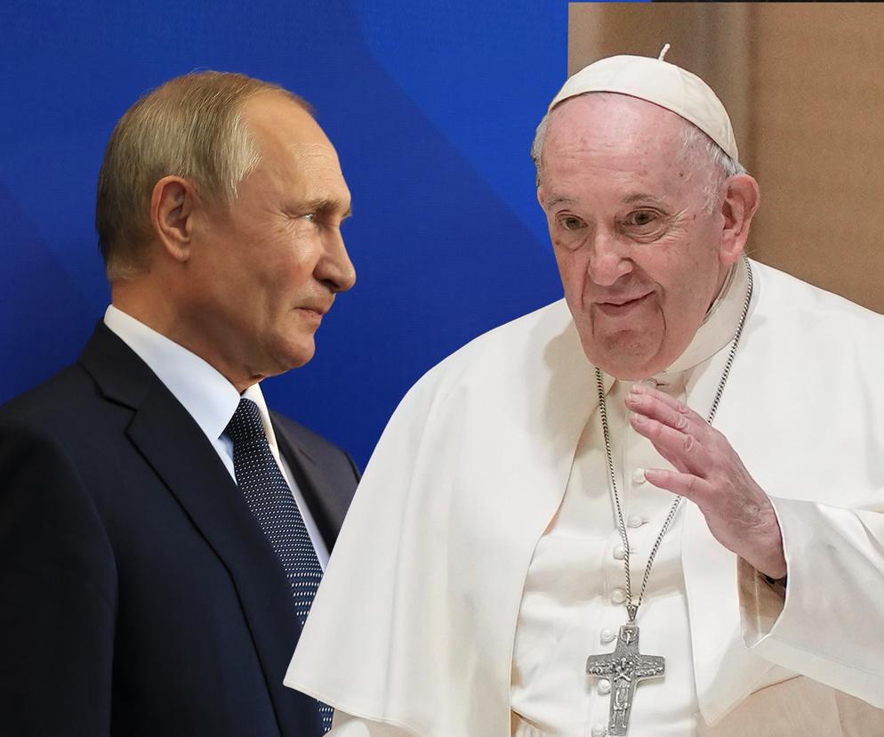 Zaskakujące słowa papieża Franciszka. Putin wie, że jestem do dyspozycji