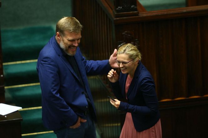 Adrian Zandberg i Barbara Nowacka byli parą